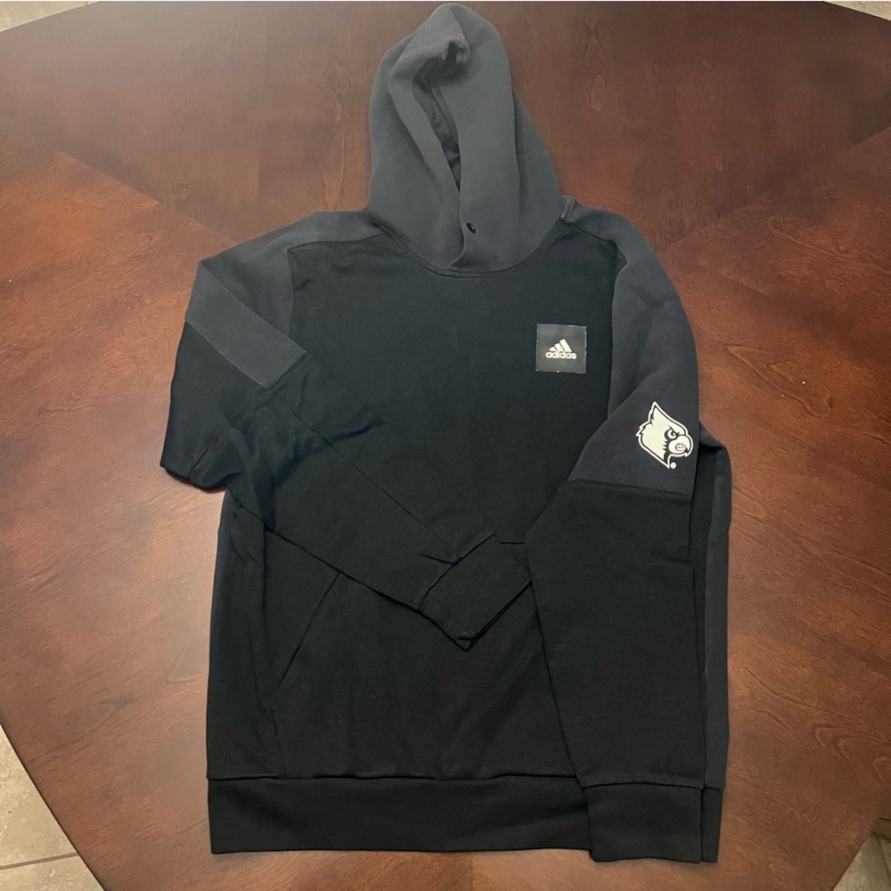 Adidas Louisville Cardinals Black Hoodie